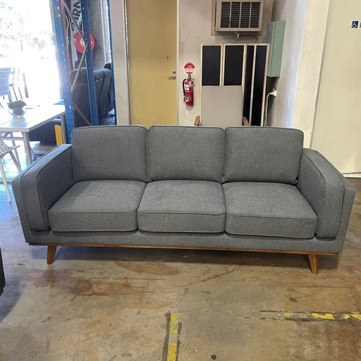 CORAL Dahlia 3 Seat Sofa - Grey discounted furniture in Adelaide
