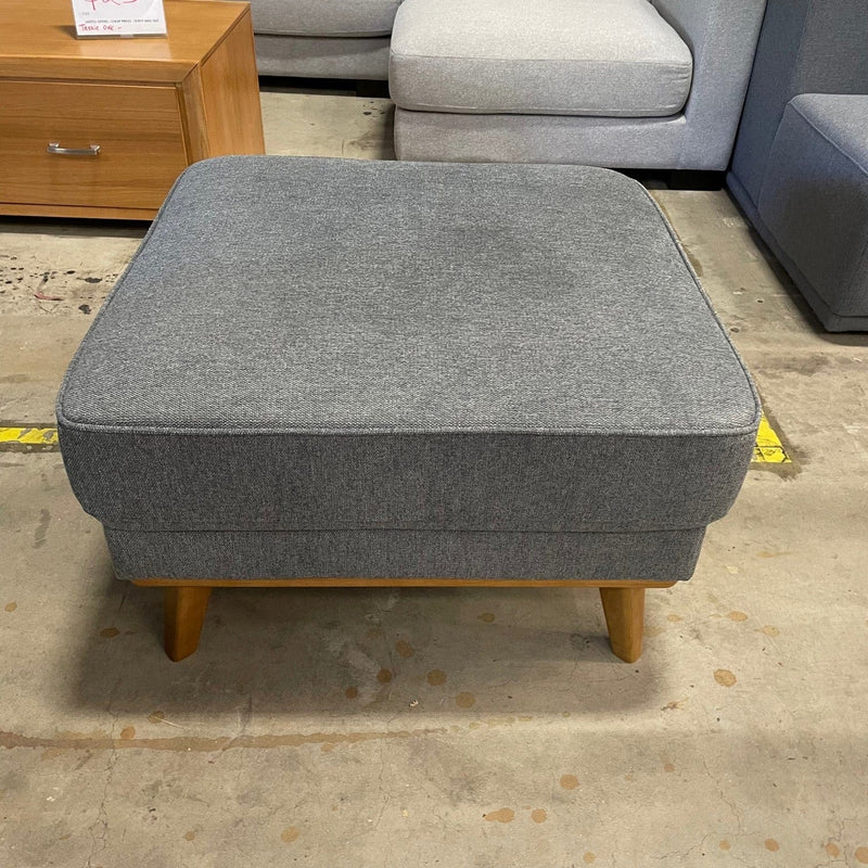 CORAL Dahlia Ottoman- Grey discounted furniture in Adelaide