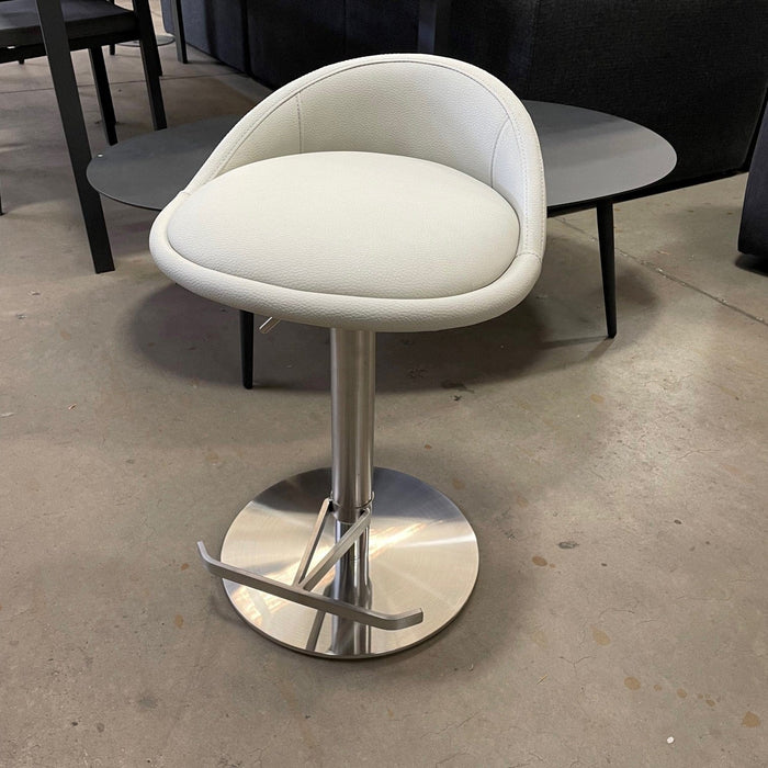 Australian Furniture Warehouse Digby Stool Ice Grey Pu discounted furniture in Adelaide