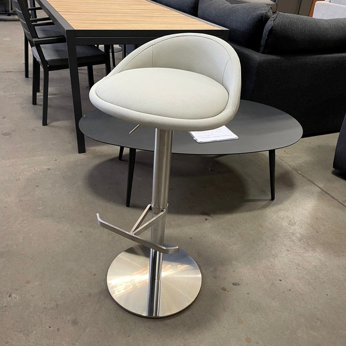 Australian Furniture Warehouse Digby Stool Ice Grey Pu discounted furniture in Adelaide