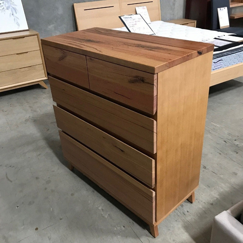 CLOUD JASPER TALLBOY - 5 DRAWER discounted furniture in Adelaide
