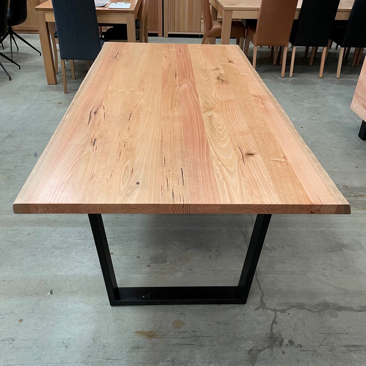 Knox V2 Dining Table 200cmTassie Oak — Australian Furniture Warehouse
