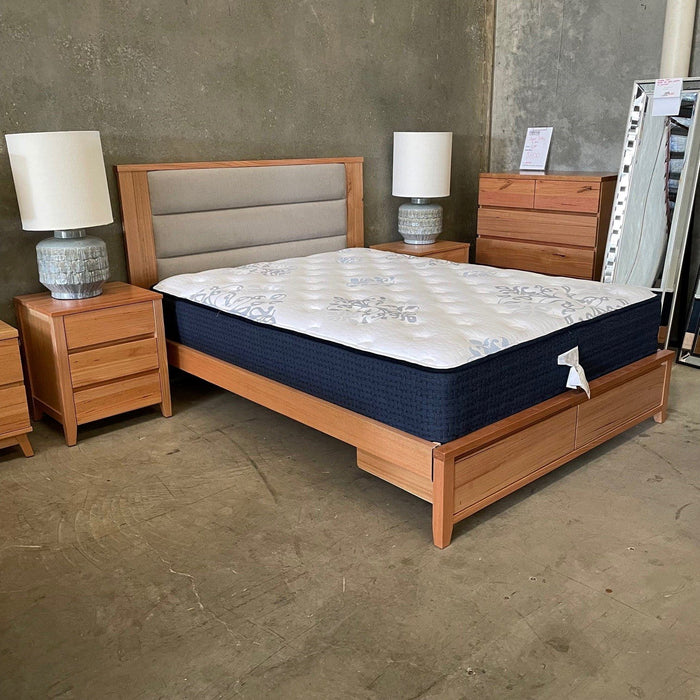 Australian Furniture Warehouse Maxwell Queen Bed discounted furniture in Adelaide