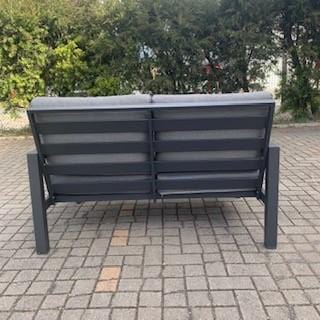 Australian Furniture Warehouse Matzo Outdoor 2 Seat Lounge -Gunmetal discounted furniture in Adelaide
