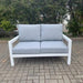 Australian Furniture Warehouse Matzo Outdoor 2 Seat Lounge -White discounted furniture in Adelaide