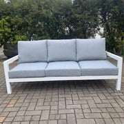 Australian Furniture Warehouse Matzo Outdoor 3 Seat Lounge -White discounted furniture in Adelaide