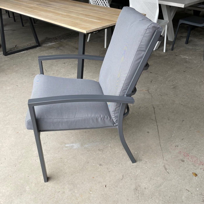 GOOD Matzo High Dining Chair- Gunmetal discounted furniture in Adelaide