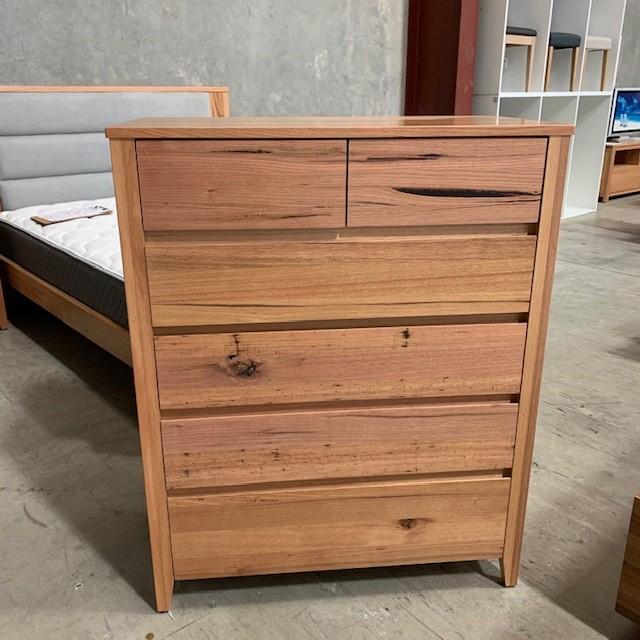 CLOUD Maxwell Tallboy Chest 6 drawer discounted furniture in Adelaide