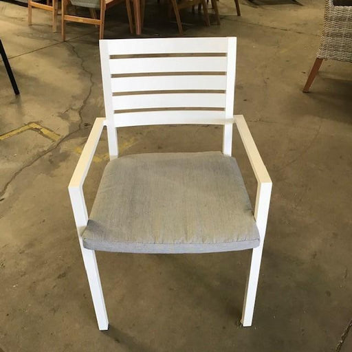 Australian Furniture Warehouse Mayfair Outdoor Chair-White discounted furniture in Adelaide