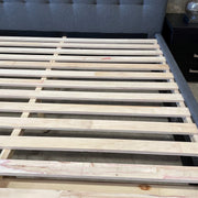 Australian Furniture Warehouse Memphis Bed King with Drawers -Dark Grey discounted furniture in Adelaide
