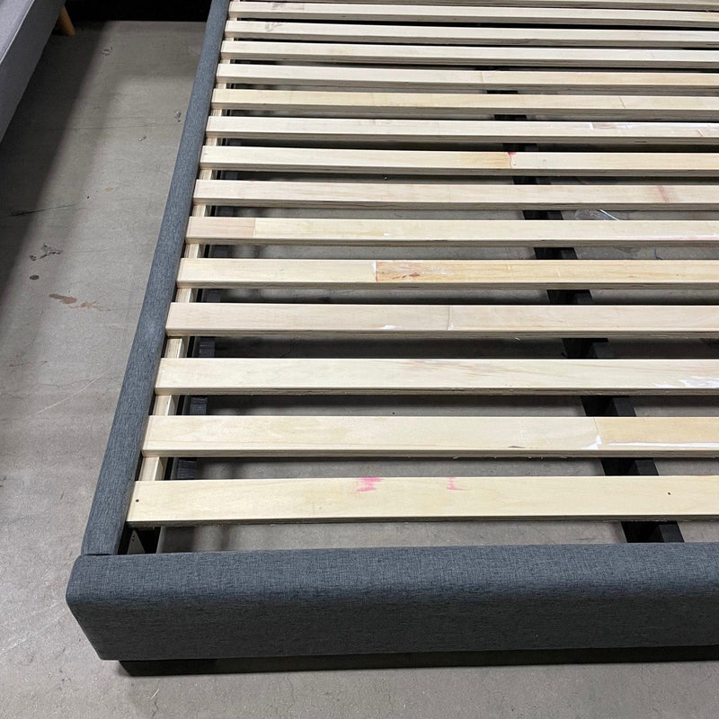 Australian Furniture Warehouse Memphis Bed Queen -Dark Grey discounted furniture in Adelaide