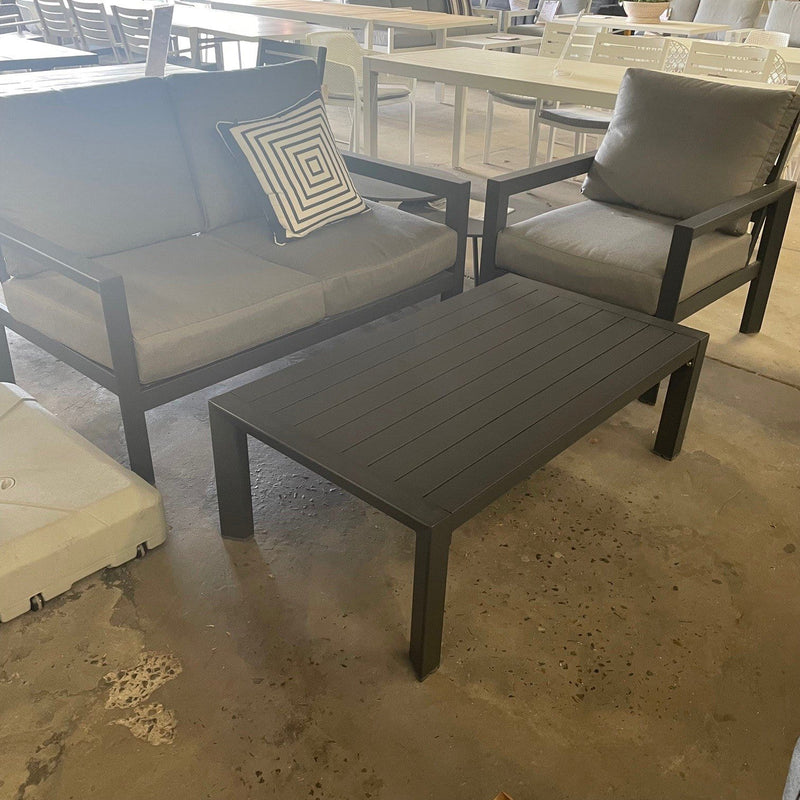 Australian Furniture Warehouse Matzo Outdoor Coffee Table -Gunmetal discounted furniture in Adelaide