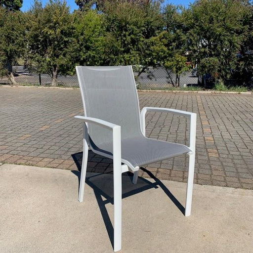 GOOD SULTAN STACKING CHAIR -WHITE discounted furniture in Adelaide