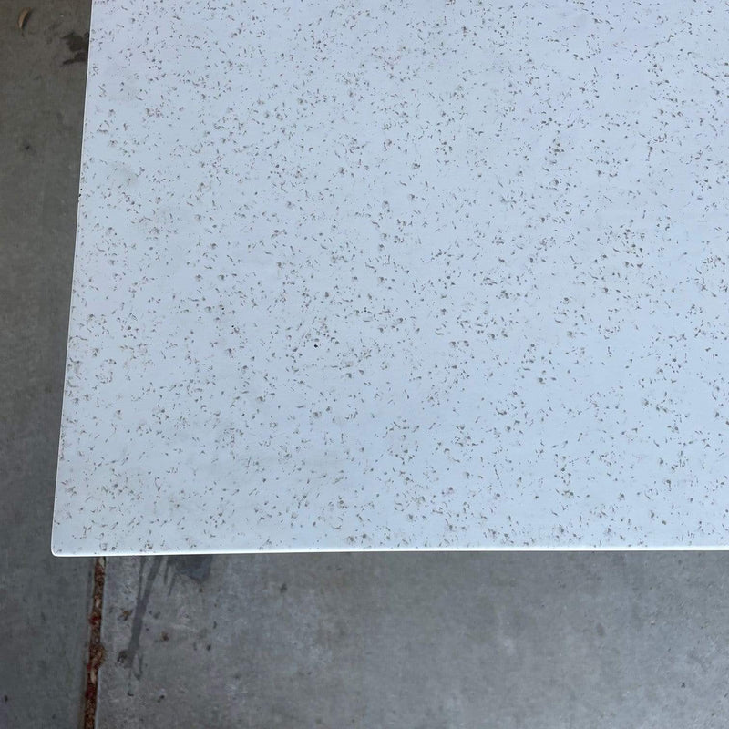 GOOD Switch Table Terrazzo Top White Leg discounted furniture in Adelaide