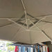 Australian Furniture Warehouse Marina Umbrella 3x3m-White Spuncrylic discounted furniture in Adelaide