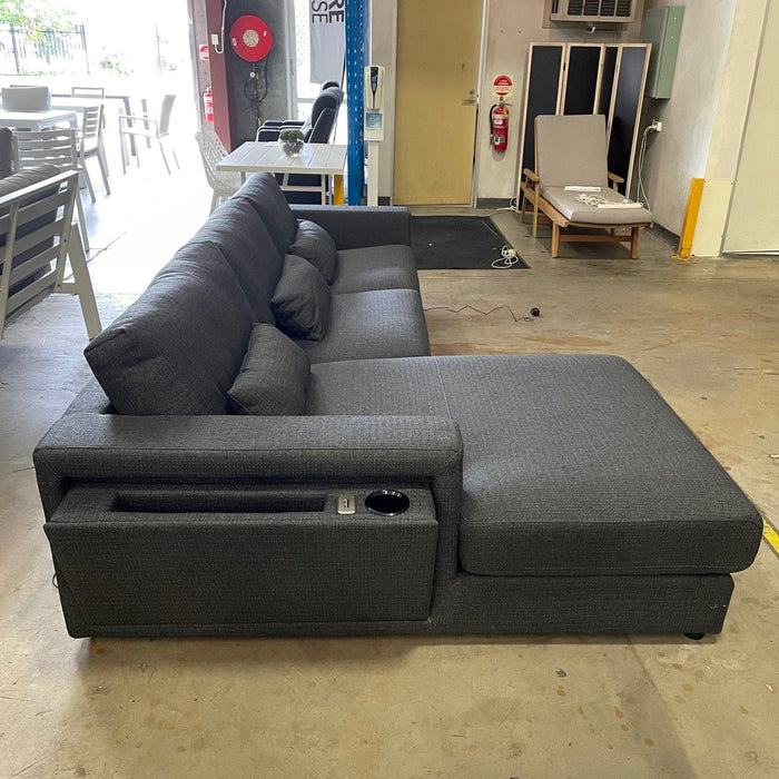 CORAL UPTOWN 3 SEAT WITH CHAISE LHF discounted furniture in Adelaide