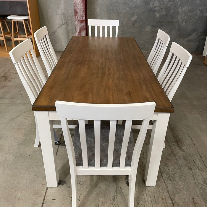 ASHLEY WESTCONI 7 PIECE DINING SET discounted furniture in Adelaide
