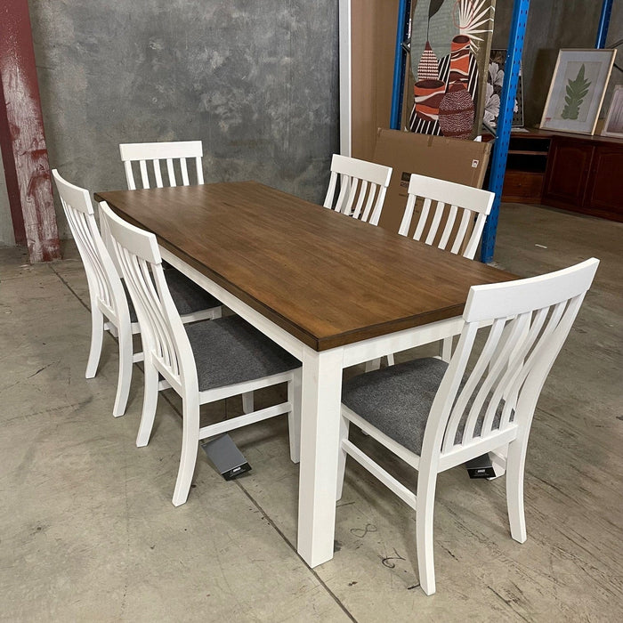 ASHLEY WESTCONI 7 PIECE DINING SET discounted furniture in Adelaide