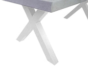 GOOD Switch Table Terrazzo Top White Leg discounted furniture in Adelaide